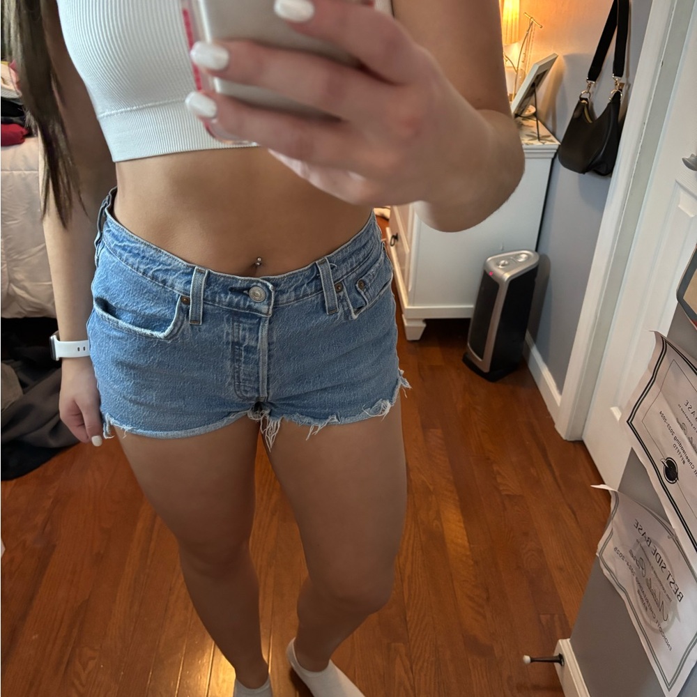 Levi's Classic Blue Jean Shorts